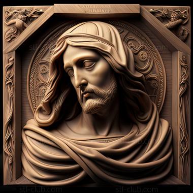 3D model st jesus (STL)